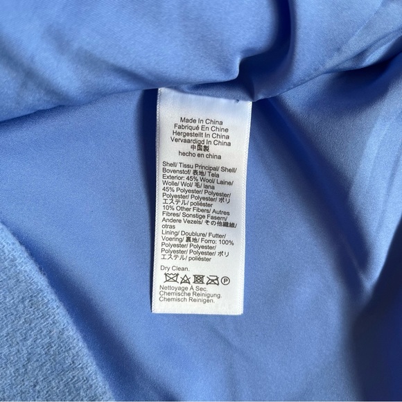 J.Crew Factory button neck city coat - Picture 6 of 13